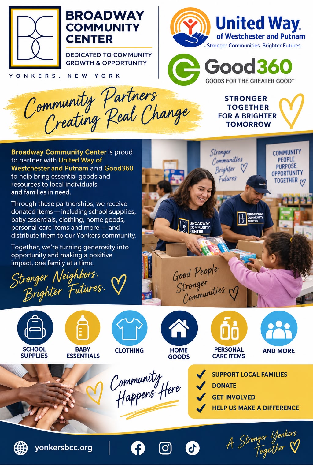 Broadway Community Center partners creating real change in Yonkers